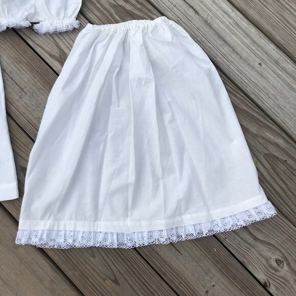 Victorian Handmade Baby Christening 3 piece gown set - Picture 3 of 9